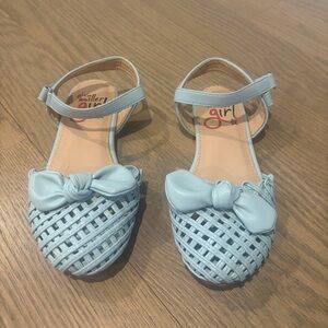 Light Blue girls sandals. So cute for spring and summer.